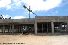 Obras do Centro Escolar de Fráguas prosseguem em bom ritmo